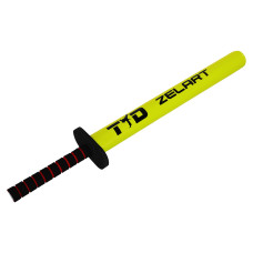 Лападани тренерські з ручкою Zelart BO-1146 довжина-42см 1шт кольори в асортименті