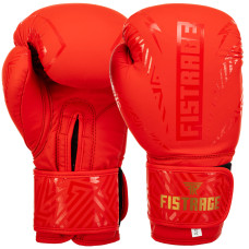 Перчатки боксерские кожаные FISTRAGE VL-5539 (размер 10-14oz, цвета в ассортименте)