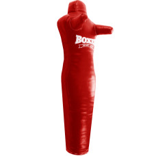 Манекен борцовский тренировочный Силуэт одноногий Кожа BOXER 1020-01 (кожа, наполнитель-ветош х-б, высота 150см, цвета в ассортименте)
