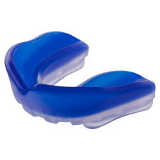 Капа боксерская одночелюстная двухслойная в футляре Zelart BO-0069-L (термопластик, р-р L для взрослых, цвета в ассортименте)