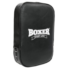 Макивара Прямая кожаная (1шт) BOXER 1019-02 (поддержка для рук, р-р 45х30х10см, цвета в ассортименте)