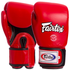 Перчатки боксерские кожаные FAIRTEX BGV1 (размер 10-18oz, цвета в ассортименте)