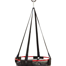 Крепление ременное для боксерского мешка с карабином SPORTKO BO-4092Y3 (полиэстер, металл, l-44 см, черный)