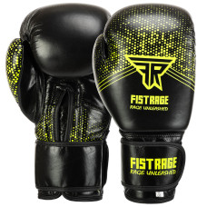 Перчатки боксерские кожаные FISTRAGE VL-5530 (размер 10-14oz, цвета в ассортименте)