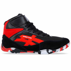 Борцювання Wrestling DIFENO W-4010L-2 розмір 36-40 чорний-червоний