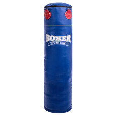 Мешок боксерский Цилиндрический Кожа BOXER Классик 1001-02 120х33см (наполнитель-ветошь х-б, d-33см, вес-31кг, цвета в ассортименте)