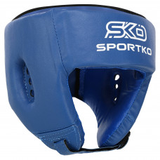 Шолом боксерський відкритий штучна шкіра SPORTKO OD1 M-XL кольори в асортименті