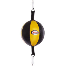 Груша боксерская на растяжках круглая пневматическая TWN DOUBLE END BALL DPL020 (верх-PU, латекс. камера, d-22см, цвета в ассортименте)