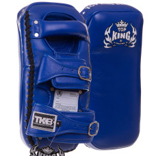 Пады для тайского бокса Тай-пэды из натуральной кожи (2шт) TOP KING Extreme TKKPE-BU-S (р-р S 34x17x11см, на пряжке, цвета в ассортименте)
