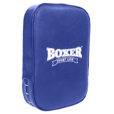 Макивара Прямая кожаная (1шт) BOXER 1019-02 (поддержка для рук, р-р 45х30х10см, цвета в ассортименте)