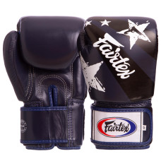 Перчатки боксерские кожаные FAIRTEX BGV1N NATION PRINT (размер 10-16oz, цвета в ассортименте)