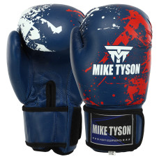 Перчатки боксерские PVC MIKE TYSON VL-8448 (размер 10-14oz, цвета в ассортименте)