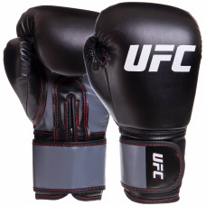 Перчатки боксерские PU UFC Boxing UBCF-75180 (размер 12oz, черный)