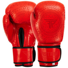 Перчатки боксерские кожаные FISTRAGE VL-5543 (размер 10-14oz, цвета в ассортименте)