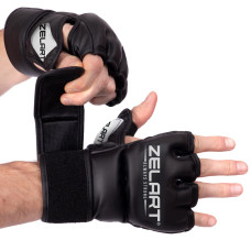 Перчатки для смешанных единоборств MMA PU Zelart BO-5699 (р-р XXS-L, цвета в ассортименте)