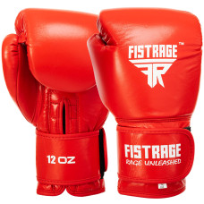 Боксерські рукавиці шкіряні FISTRAGE VL-5561 10-14унцій кольори в асортименті