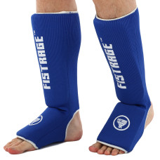 Защита голени и стопы для единоборств чулочного типа FISTRAGE VL-4162 (полиэстер, р-р XS-XL, цвета в ассортименте)