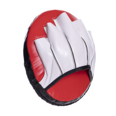 Мини-лапа боксерская изогнутая тренировочная PU 1штука VNM BO-2426 (р-р 20x18x3см, цвета в ассортименте)