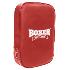 Макивара Прямая кожаная (1шт) BOXER 1019-02 (поддержка для рук, р-р 45х30х10см, цвета в ассортименте)