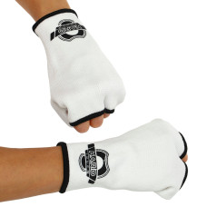 Быстрые бинты внутренние перчатки митенки HARD TOUCH CO-8892 (PL, хлопок, эластан, р-р XS-XL, цвета в ассортименте)