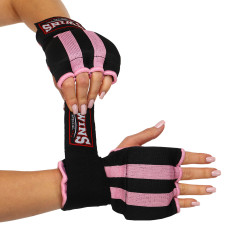 Быстрые бинты внутренние перчатки митенки TWN TW-003A WRAP GEL (р-р M-XL, бинт l-1 м, цвета в ассортименте)