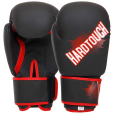 Перчатки боксерские PU на липучке HARD TOUCH BO-4432 (р-р 10-14oz, цвета в ассортименте)
