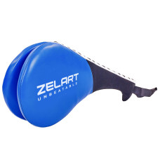 Ракетка для тхэквондо двойная Zelart BO-5489 (PVC, наполнитель-пенополиуретан, цвета в ассортименте)