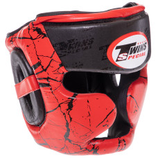Шолом боксерський з повним захистом шкіряний TWN S-XL S-XL кольори в асортименті