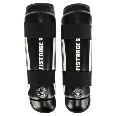 Захист гомілки для карате щитки накладки на ноги FISTRAGE VL-8450 розмір S-XL кольори в асортименті