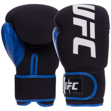 Перчатки боксерские неопреновые UFC PRO Washable UHK-75015 (неопрен, размер Reg(S-M), синий)