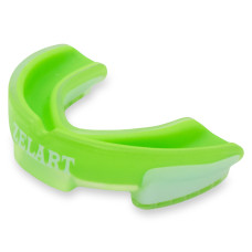 Капа боксерская одночелюстная двухслойная в футляре Zelart BO-3535 (термопластик, цвета в ассортименте)