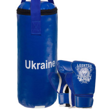 Набір боксерський дитячий груші і рукавички LEV UKRAINE LV-9940 кольори в асортименті