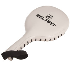 Ракетка для тхэквондо одинарная ZELART BO-1425 цена за 1шт (PU, наполнитель-EVA, пенополиуретан, цвета в ассортименте)