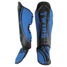 Защита голени и стопы Муай Тай, ММА, Кикбоксинг PU TWN SPIRIT BO-9485 (р-р S-L, цвета в ассортименте)