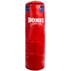 Мешок боксерский Цилиндрический Кожа BOXER Классик 1001-03 100х33см (наполнитель-ветошь х-б, d-33см, вес-26кг, цвета в ассортименте)