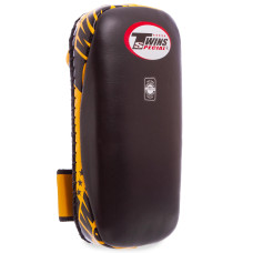 Пады для тайского бокса Тай-пэды из натуральной кожи (1шт) TWINS KPL2-M (р-р M-18x38x5см, цвета в ассортименте)