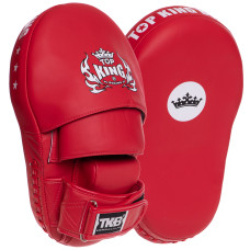 Лапа боксерская изогнутая тренировочная кожа 2штуки TOP KING Extreme TKFME (р-р 32x21x8см, цвета в ассортименте)