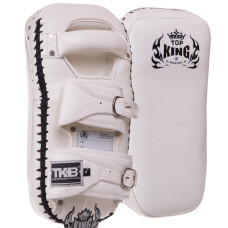Пады для тайского бокса Тай-пэды из натуральной кожи (2шт) TOP KING Extreme TKKPE-BU-S (р-р S 34x17x11см, на пряжке, цвета в ассортименте)