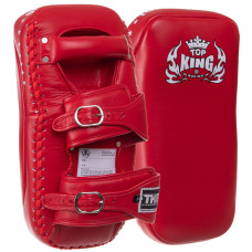 Пады для тайского бокса Тай-пэды из натуральной кожи (2шт) TOP KING Extreme TKKPE-BU-XL (р-р XL 39x20x11см, на пряжке, цвета в ассортименте)