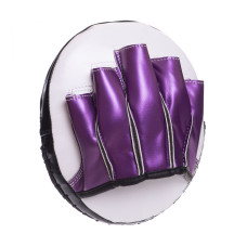 Мини-лапа боксерская изогнутая тренировочная PU 1штука VNM BO-2426 (р-р 20x18x3см, цвета в ассортименте)