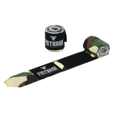 Бинты боксерские хлопок с эластаном 2штуки FISTRAGE VL-8470-3_5 (l-3,5м, камуфляж)