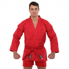 Комплект для самбо куртка шорти та пояс FISTRAGE VL-5579 130-180см кольори в асортименті