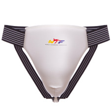 Защита паха мужская PU WTF BO-4007 (пенополиуретан, р-р XS-XL-6-16 лет, белый)