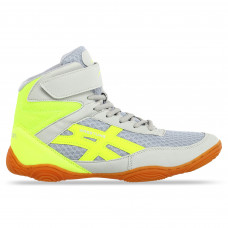 Борцівки взуття для боротьби Wrestling MARATON W-2005-4 розмір 40-45 сірий-лимонний