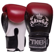 Перчатки боксерские кожаные TOP KING Super Star TKBGSS-01 (размер 8-18oz, цвета в ассортименте)