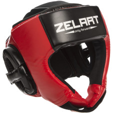 Шлем боксерский открытый PU ZELART BO-1386 (р-р M-XL, цвета в ассортименте)