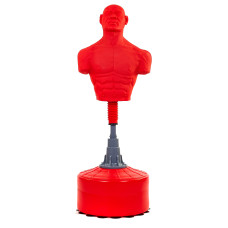 Манекен боксерский напольный для отработки ударов с водоналивным основанием Zelart BO-1681 (ABS+силикагель, h-160см)уп. в 2ящ