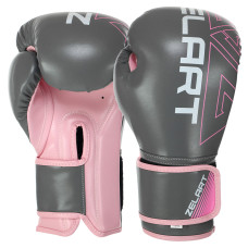 Перчатки боксерские PU на липучке ZELART BO-9056 (р-р 10-14oz, цвета в ассортименте)