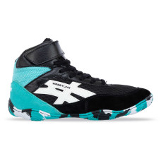 Борцювання Wrestling DIFENO W-4010L-1 розмір 36-40 чорний-м'ятний