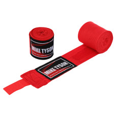 Бинты боксерские (2шт) хлопок с эластаном MIKETYSON BO-7977 (l-3м, цвета в ассортименте)